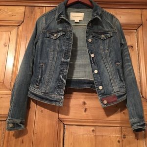 Cropped Denim jacket by Pilcro